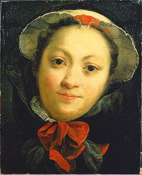 Carl Gustaf Pilo Portrait of Mrs Charlotta Pilo Germany oil painting art